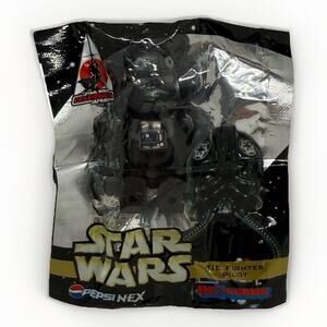 Medicom Star Wars Tie Fighter Pilot Be@rbrick Pepsi NEX Figure 2008 Sealed Key